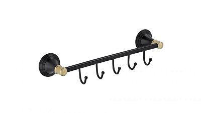Планка 5 крючков FIXSEN Luksor (FX-71605-5B) 400_400_2896663
